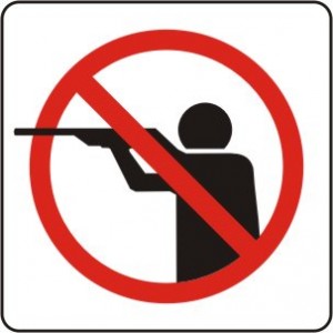 no hunting no shooting