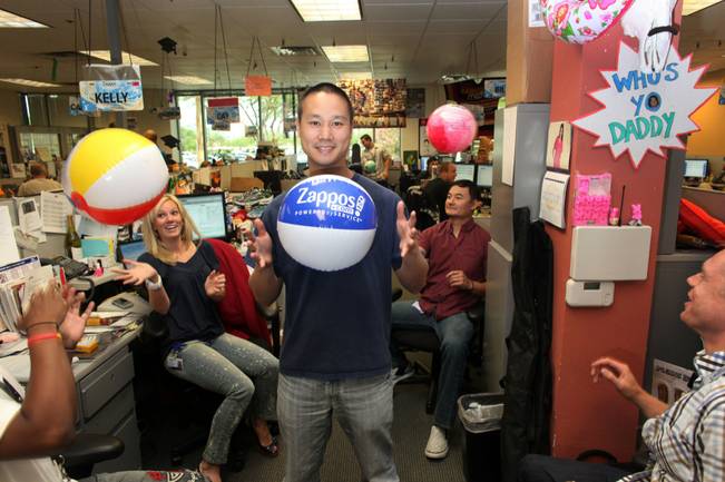 Zappos tries to creates a stress-free and happy workplace for its ...