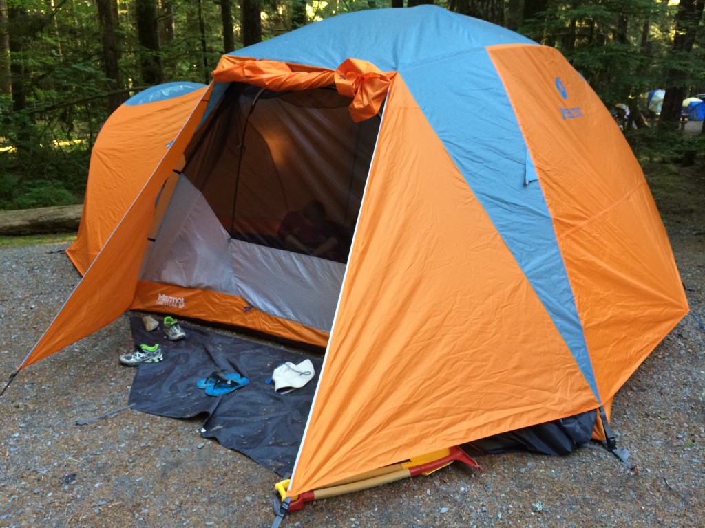 Found tent!