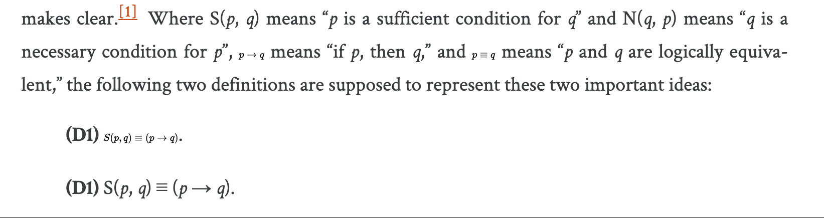 a paragraph of text with some text in LaTeX and some not; the former is smaller than the latter.
