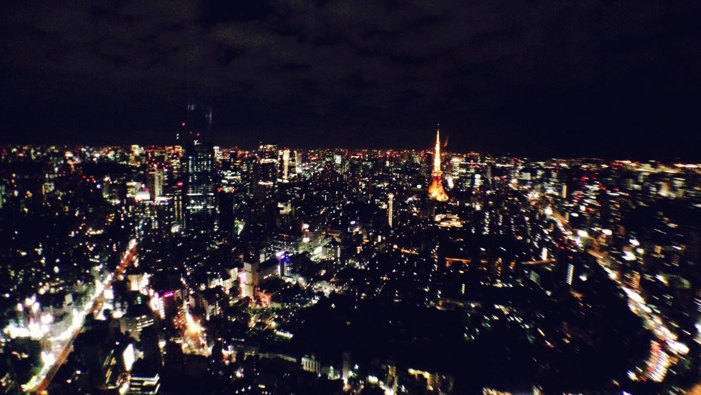Tokyo from Roppongi Hills, looking at Tokyo Tower