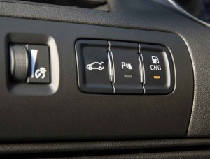 2015 Chevrolet Impala Bi-Fuel CNG button