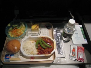 Air Canada - International Flight Meal Source: Wikimedia Commons 