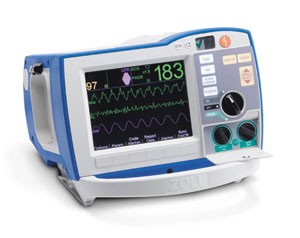 Semi-automated-external-monitor-defibrillator