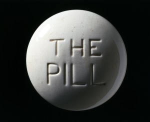 L0059976 Model of a contraceptive pill, Europe, c. 1970 Credit: Science Museum, London. Wellcome Images images@wellcome.ac.uk http://wellcomeimages.org Birth control was still a taboo subject before the 1960s. The pill seemed an ideal contraceptive because it was effective, not messy, and did not interfere with sex. The oral contraceptive pill also empowered women to take greater control of contraception. However, the first pills had a far higher level of hormones than required. This caused heart problems in some women. Later pills rectified this. The pill is still prescribed worldwide. maker: Unknown maker Place made: Europe made: 1965-1975 Published: - Copyrighted work available under Creative Commons Attribution only licence CC BY 4.0 http://creativecommons.org/licenses/by/4.0/