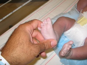 Newborn baby . Credit: Wikimedia Commons