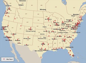 the nike store locations