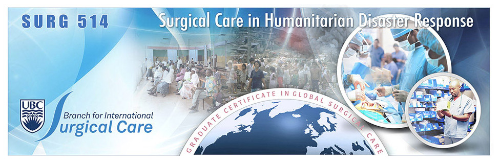 UBC Certificate in Global Surgical Care - custom collage illustration by Gabriel Lascu