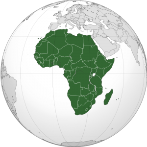Retrieved from https://en.wikipedia.org/wiki/Africa#/media/File:Africa_(orthographic_projection).svg