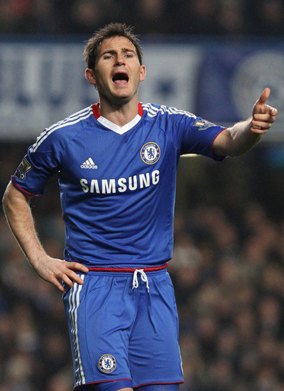 frank lampard 2011. on the jersey about 10