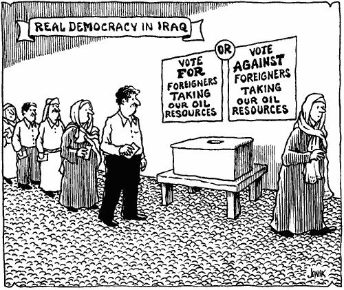 democracy! or democracy?
