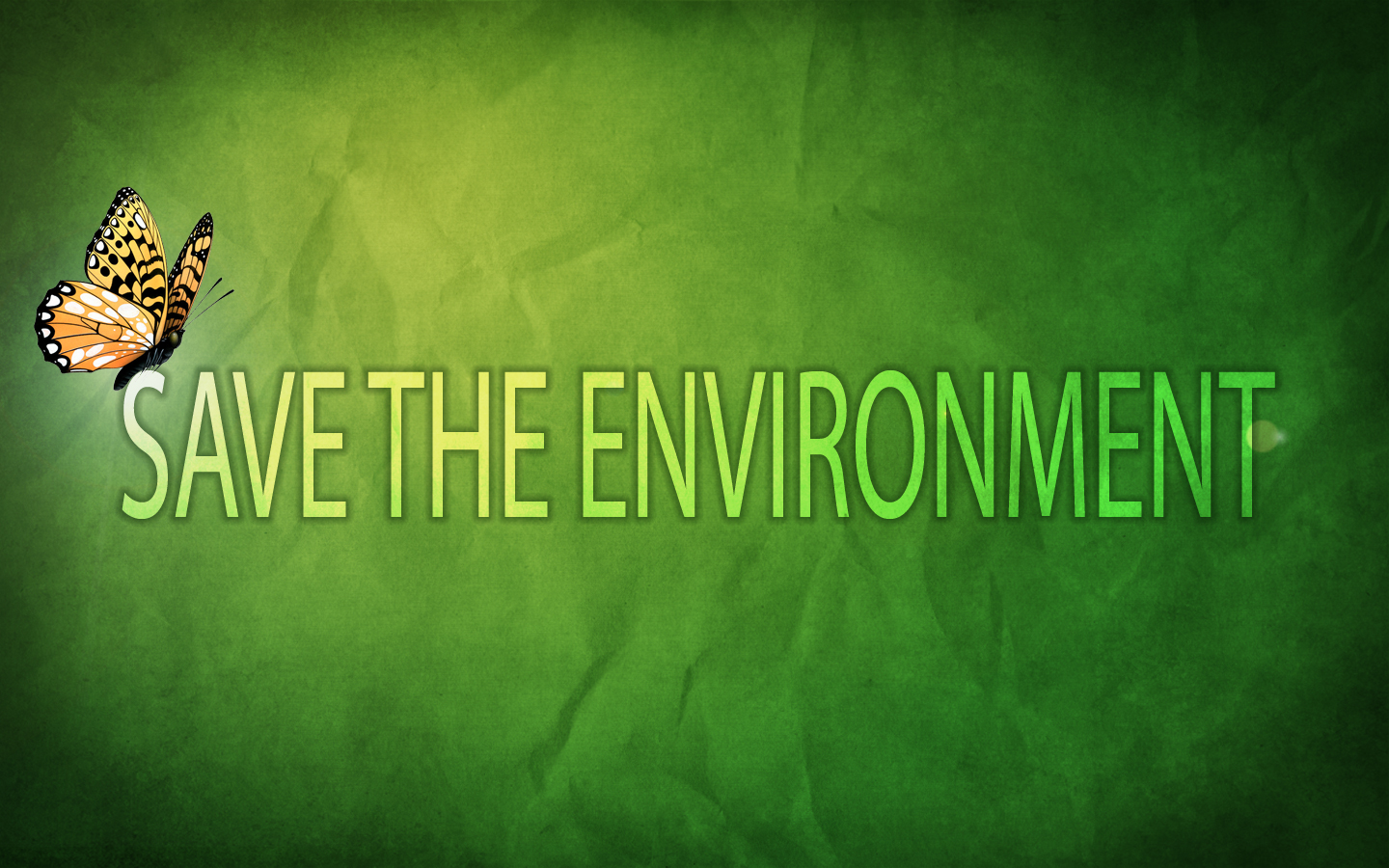 save the environment