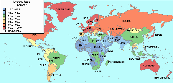 Literacy Map 