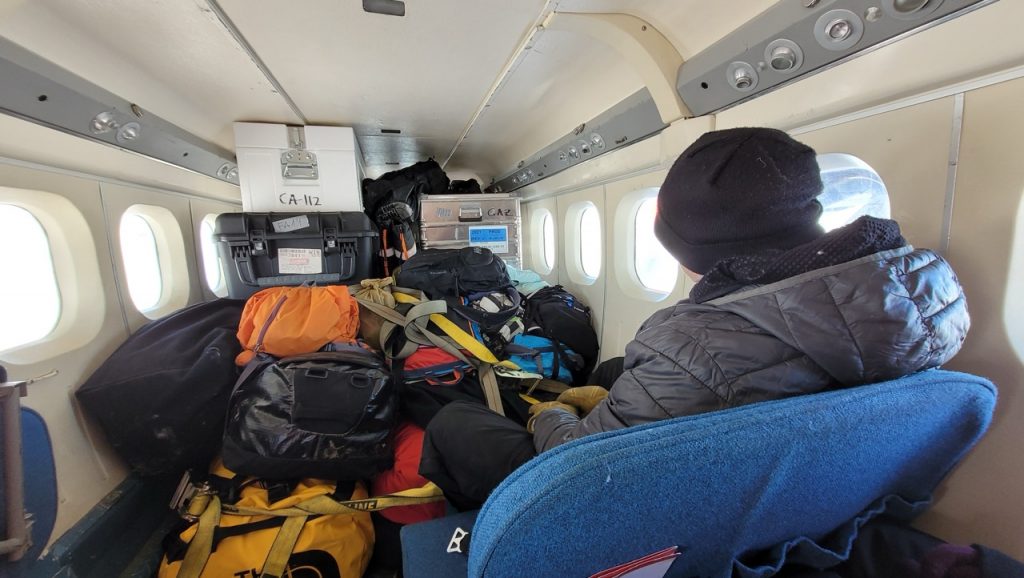 inside the twin otter