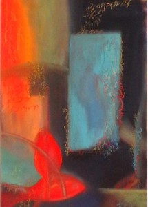 Mirror pools collection1,Pastel,35cm by 50 cm