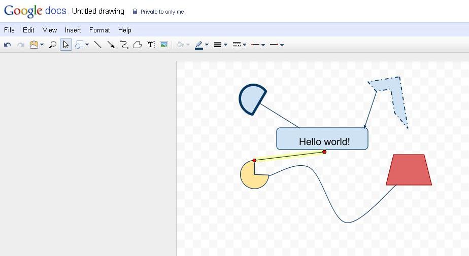 how to use google docs drawing