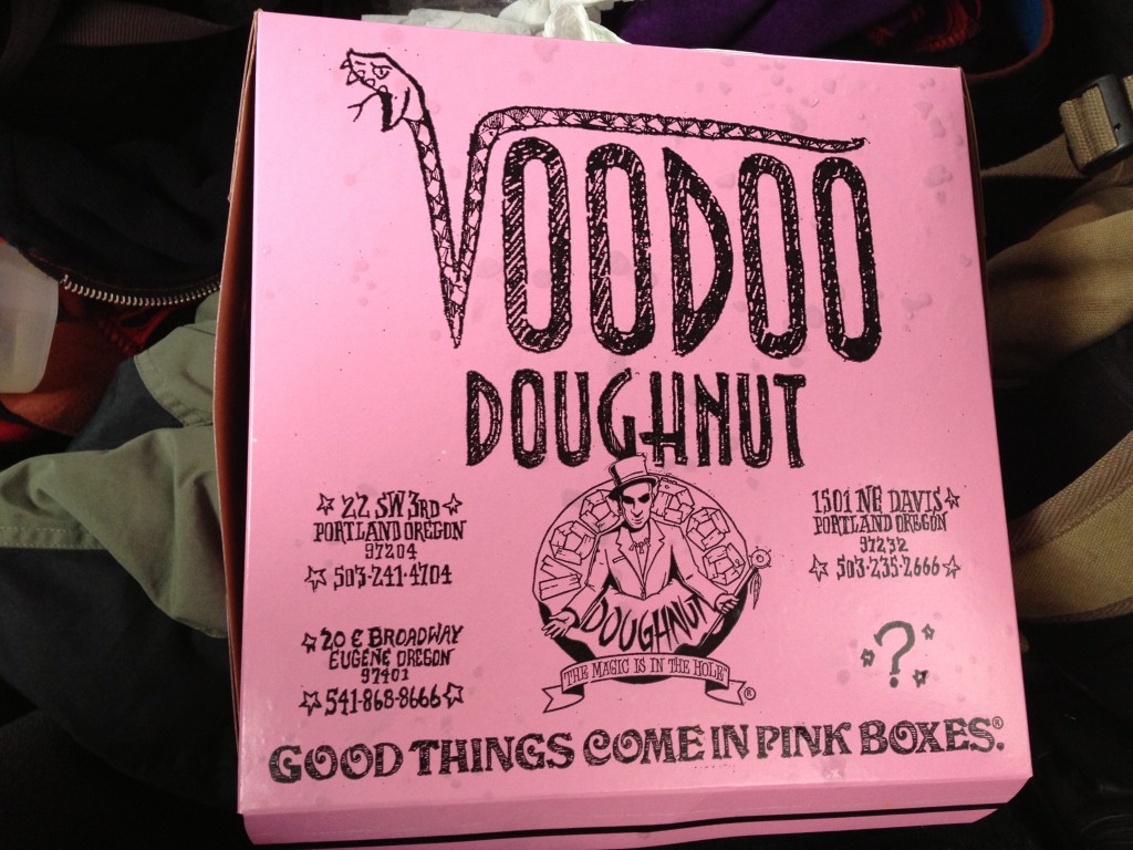 Voodoo Doughnut box