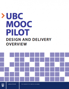 MOOC Pilot Report