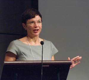 Marta Brunner at the PKP Conference (courtesy J. Miller)