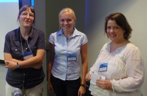 (From left to right: Helle Damgaard Andersen, Heidi Drasbek Martinussen, Kirsten Suhr Jacobsen)