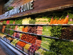 Organic Zone in Whole Foods.