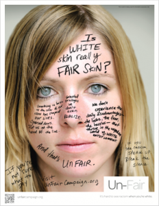 A poster for the 2011 Un-Fair campaign in Duluth.