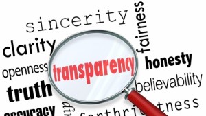 Transparency promotes trust, honesty and an overall positive attitude throughout the workplace.