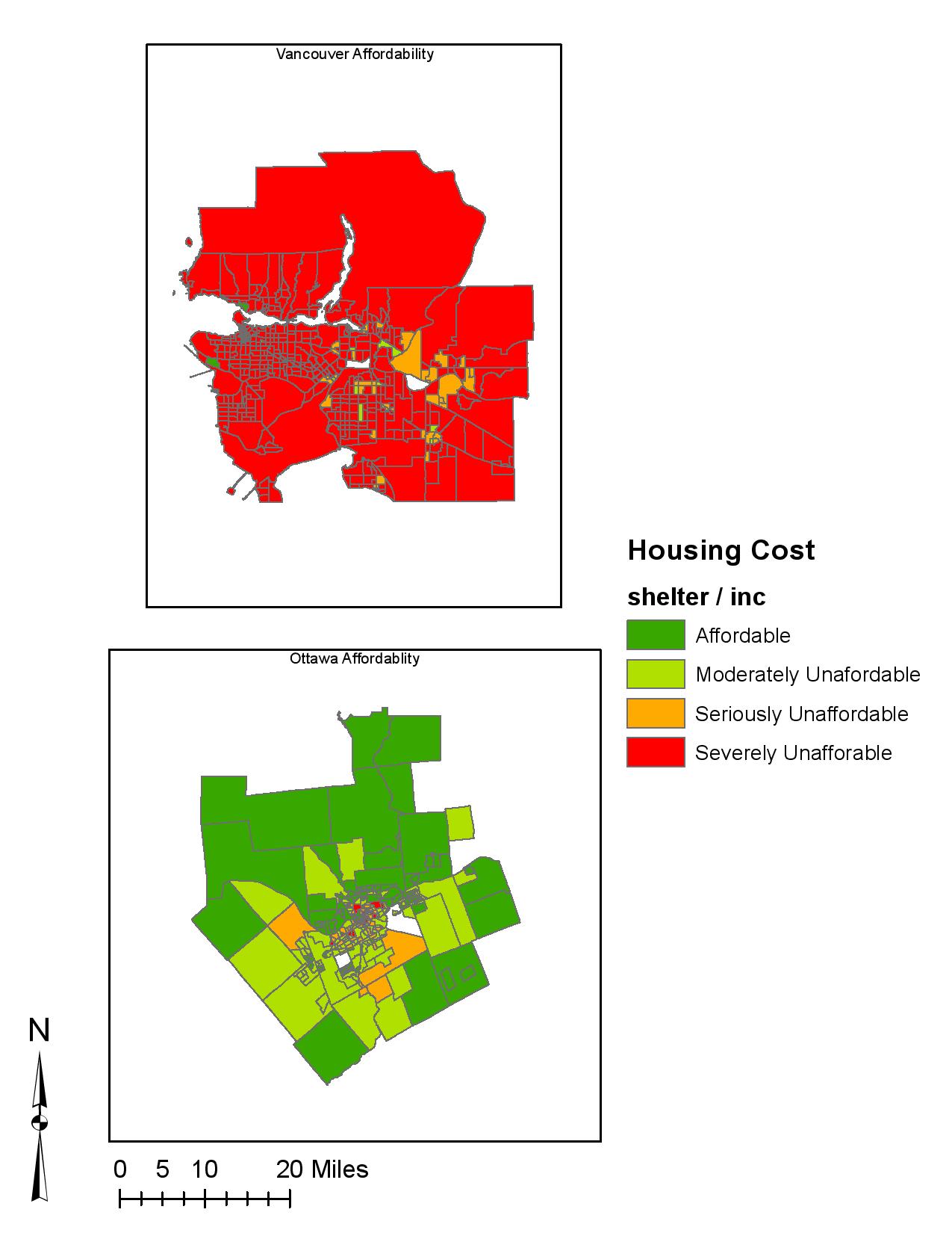 Housing Affordability Alan's GIS Portfolio