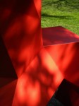 Van Dusen Garden Red Sculpture