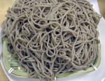 cold 'soba' (buckwheat) noodles