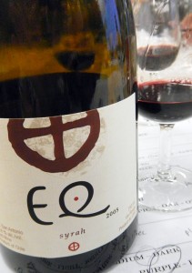 the Matetic 'EQ' Syrah, 2005 from Chile had a very pronounced nose