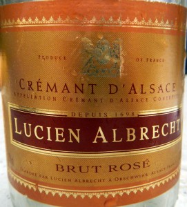 Lucien Albrecht 'Crémant d'Alsace' Brut Rosé