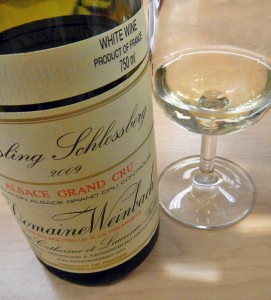 Grand Cru Reisling from the Alsace