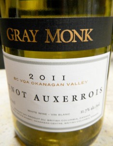 Gray Monk Pinot Auxerrois