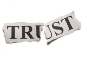 Trust is often necessary to succeed 