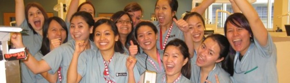 Anna Chen the Dental Hygienist in training