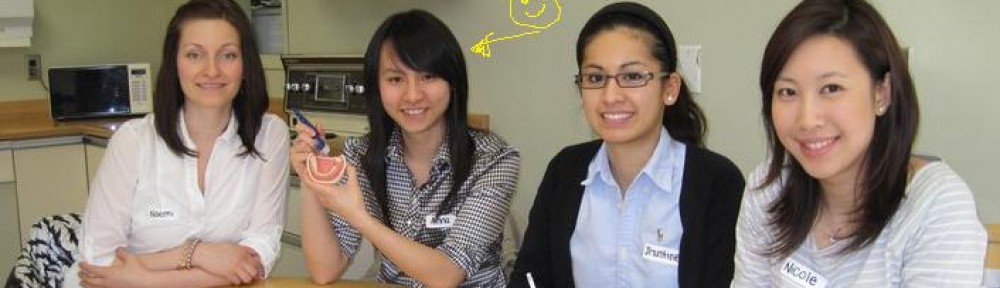 Anna Chen the Dental Hygienist in training