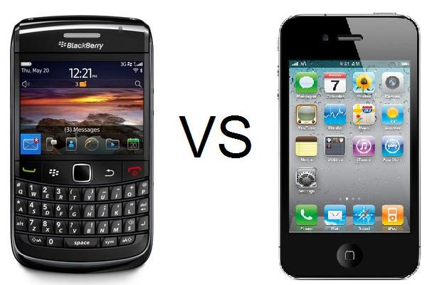 Blackberry vs iPhone | Ashkan's Blog