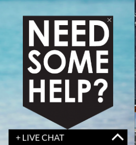 With a live chat option, consumers are able to ask questions about the product and get immediate feed back.
