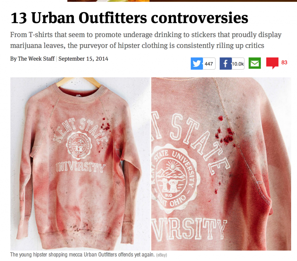 Image Source : http://theweek.com/article/index/220370/racist-navajo-attire-and-7-other-urban-outfitters-controversies