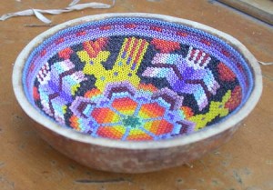 Huichol Prayer Bowl