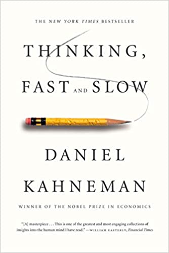 Cover of "Thinking, Fast and Slow" by Daniel Kahneman