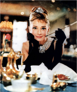 Audrey Hepburn in "Breakfast at Tiffany's" (1961) Intellectual Property of Pictorial Press Ltd.