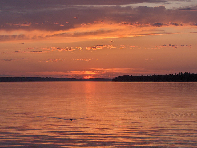Sunset on the Ottawa River