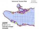 Map of Vancouver Tsunami Risk