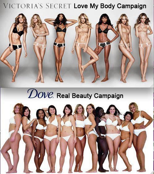 Victoria's Secret “I Love My Body” Campaign, not so Loving.