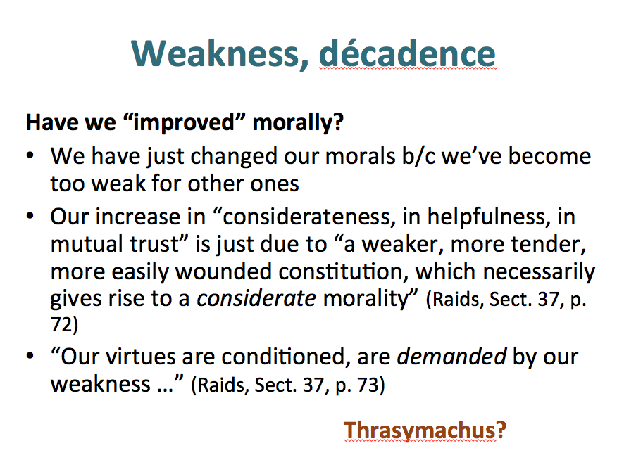 Weakness & Decadence, 2