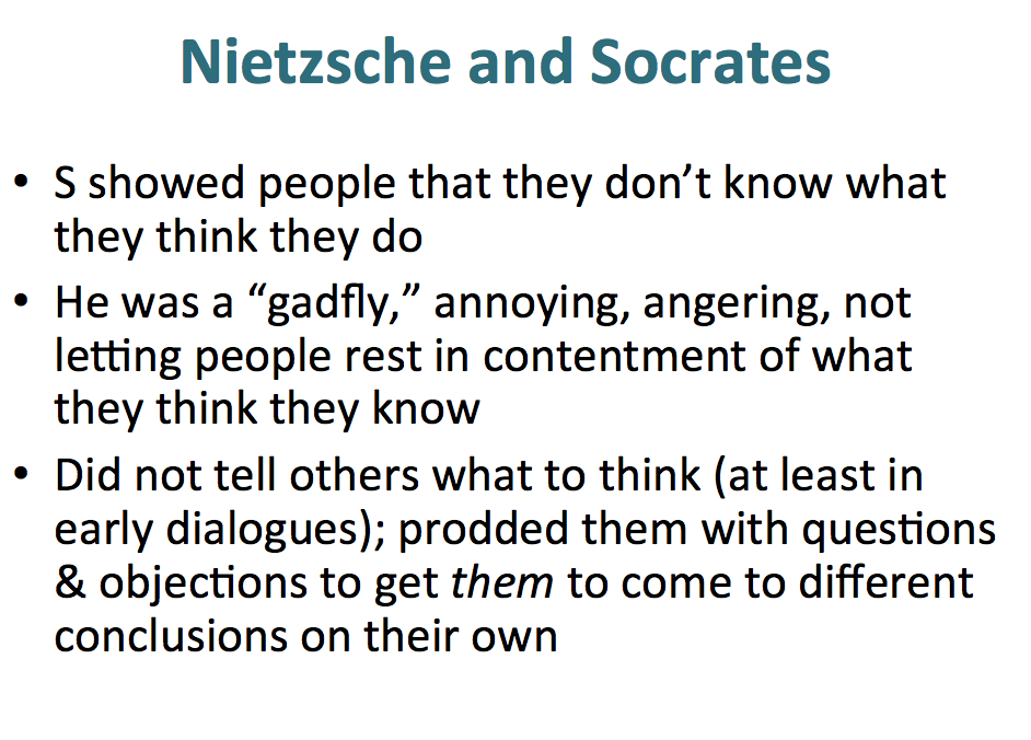 Nietzsche & Socrates