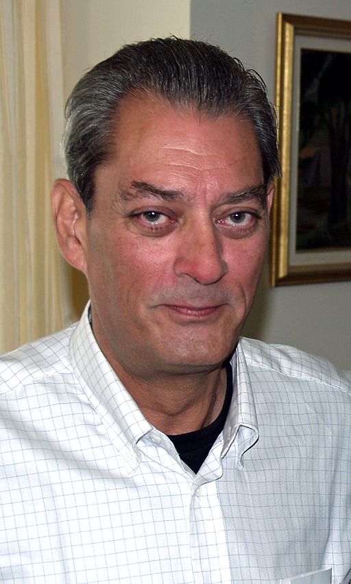 Paul Auster, 2008, by David Shankbone on Wikimedia Commons, licensed CC BY-SA 3.0