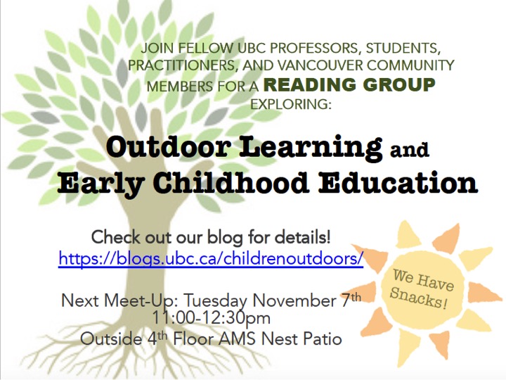 The Reading Group Resumes Outdoor - Slide1